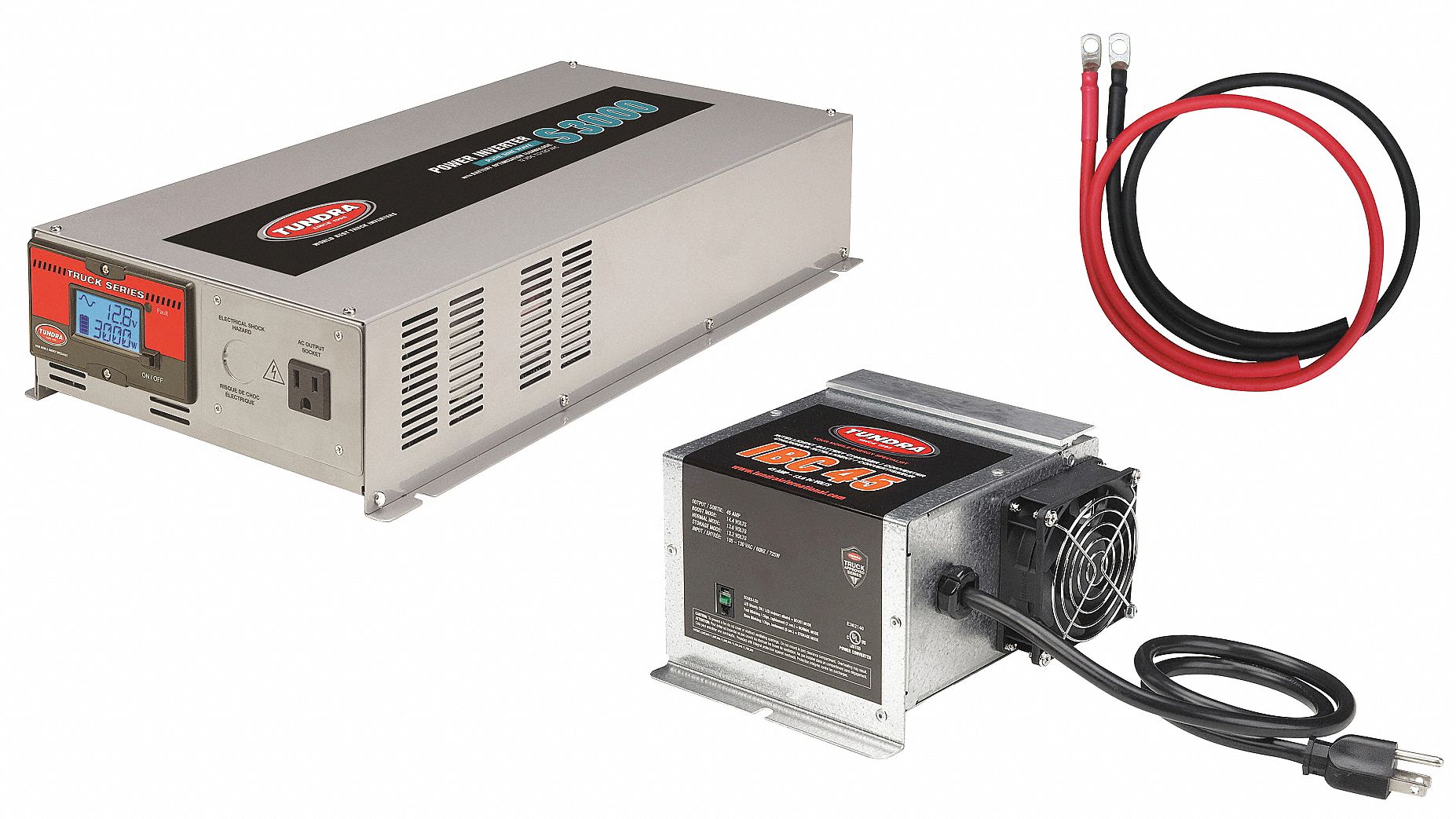 TUNDRA, Pure Sine Wave, 6,000 W Peak Output Power, Inverter and Battery