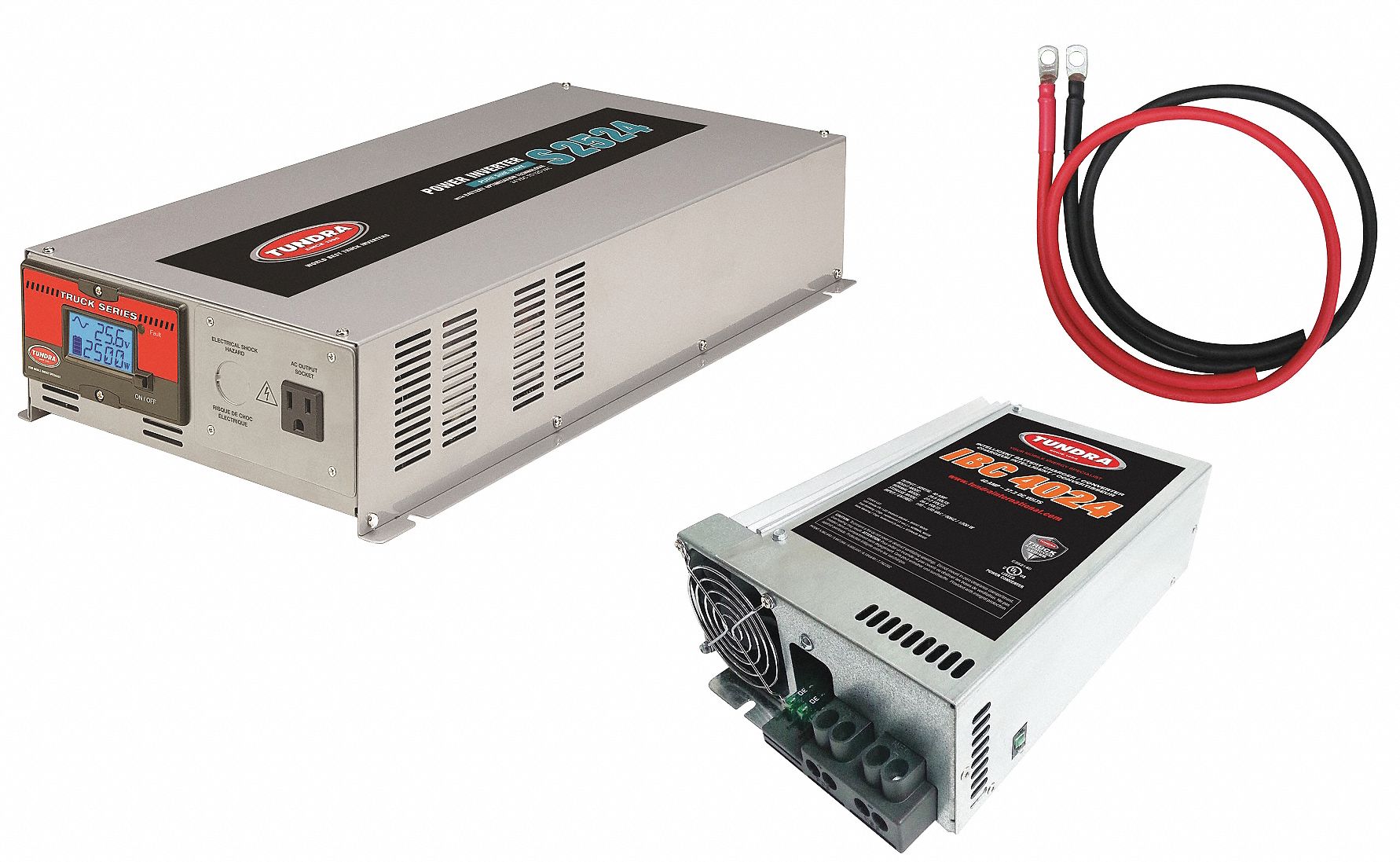 Inverter and Battery Charger: Pure Sine Wave, 5, 000 W Peak Output Power, 10.5 to 15V DC