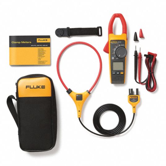 FLUKE, Clamp-Jaw Jaw, CAT III 1000V/CAT IV 600V, Digital Clamp Meter ...