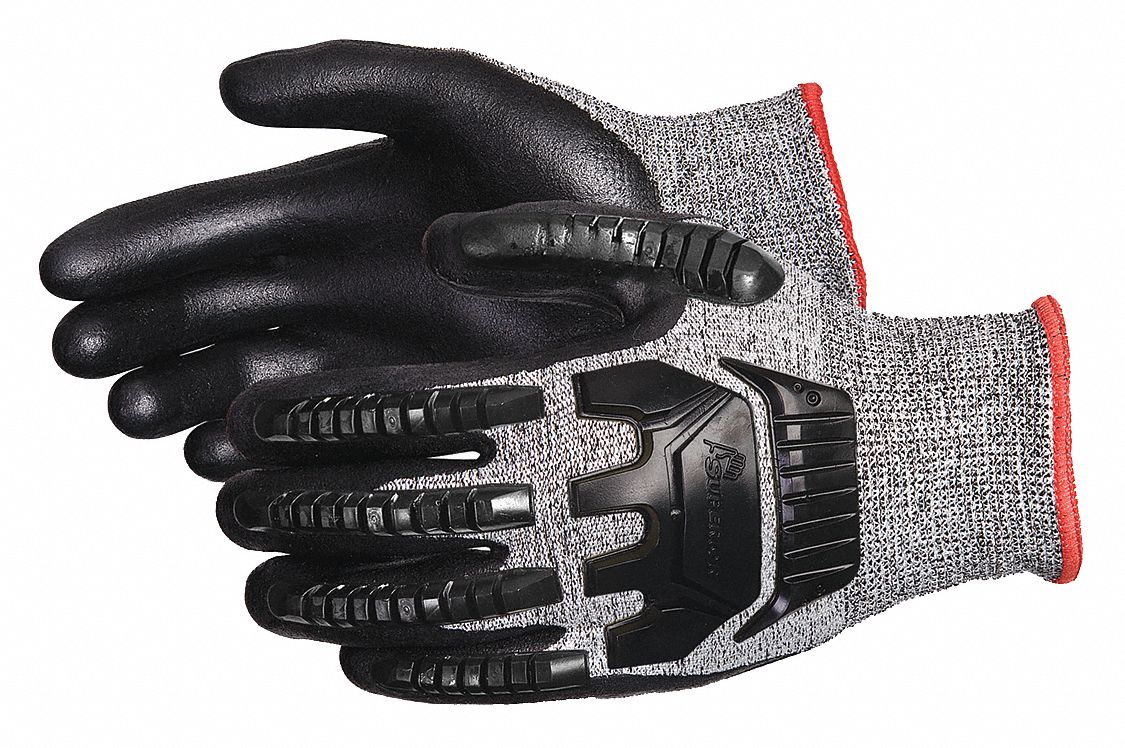 TENACTIV CUT-RESISTANT IMPACT GLOVES, IMPACT-RESISTANT, 9