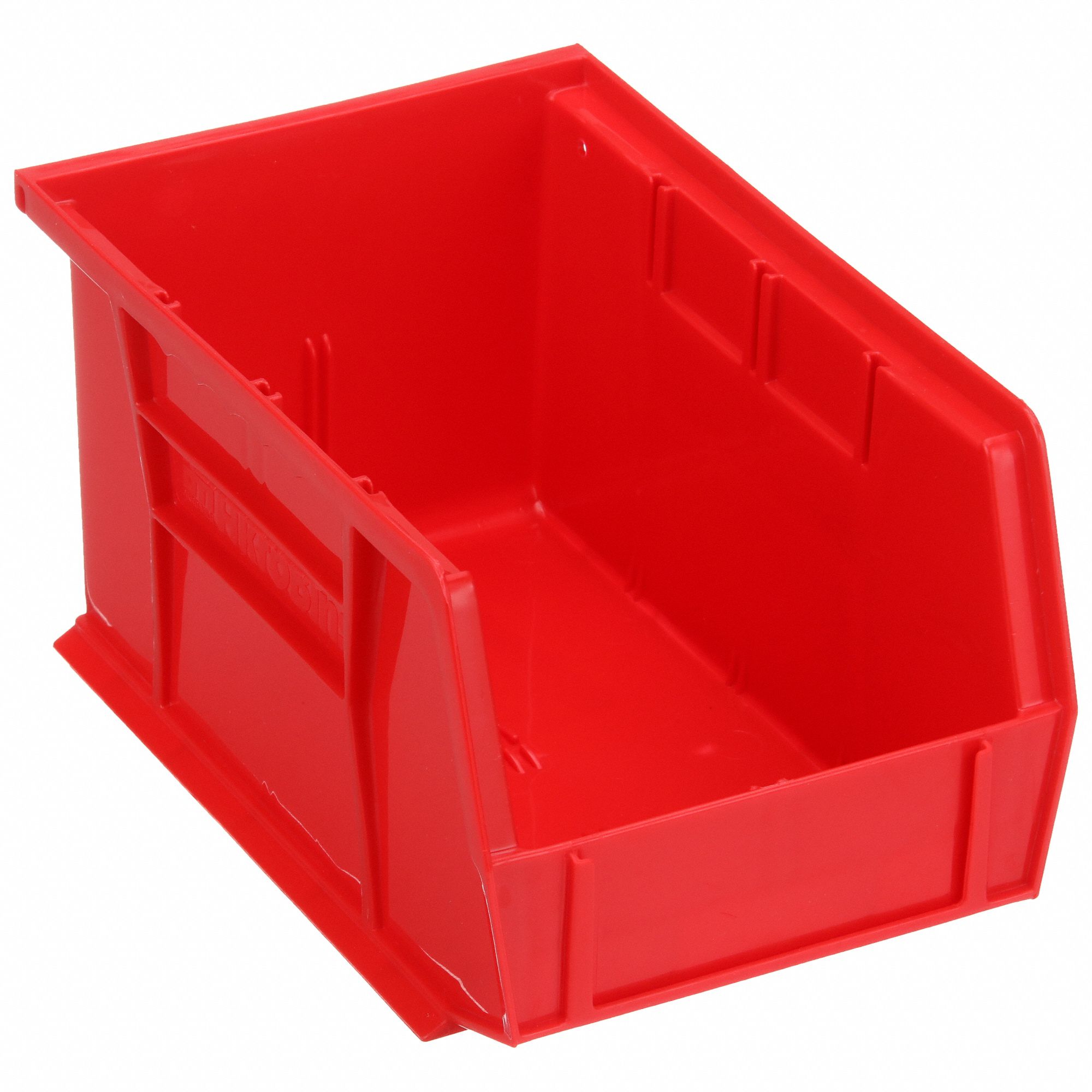 AKROMILS, 6 in x 9 1/4 in x 5 in, Red, Hang and Stack Bin 45MV65