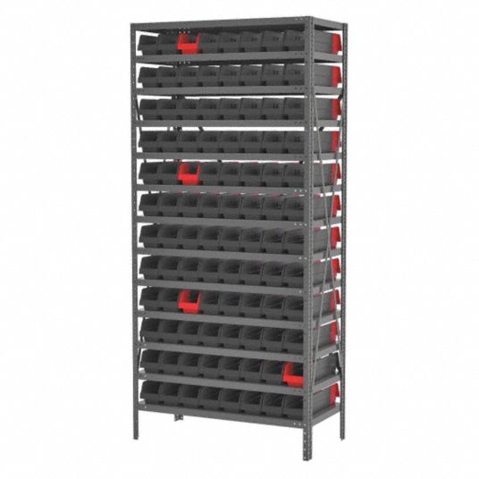 Akro-Mils Storage Shelf Bins for 18in. Shelves:Boxes:Bins