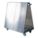 MOBILE PEGBOARD,800 LBS,SLVR,21 1/4 IN W,39 1/4 IN H,36 3/4 IN D,18 SQ FT,STNLS STL/NEOPRENE