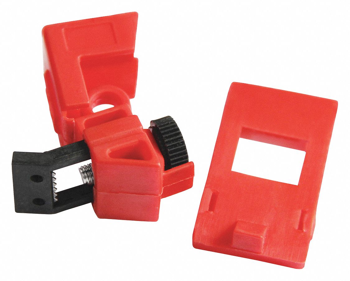 Single Pole Breaker Lockout, 1-3/8"H