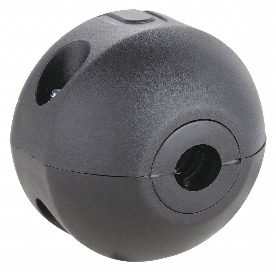 Bumper Stop: Polypropylene/PVC, For 3/8 in Hose Dia, 1 5/8 in Hose Stop Overall Wd, Oval