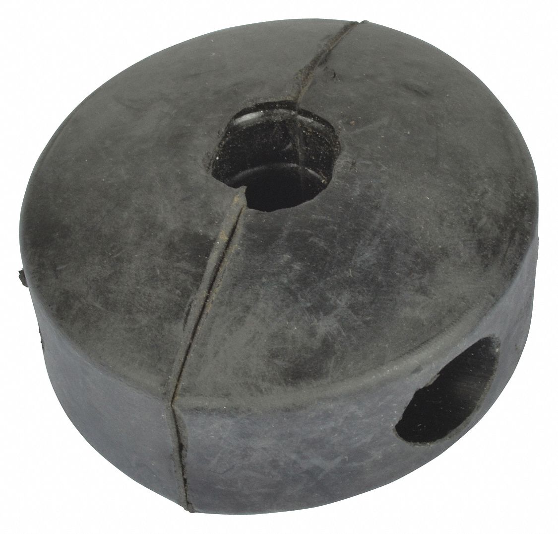 Bumper Stop 3/8 in Polypropylene/PVC