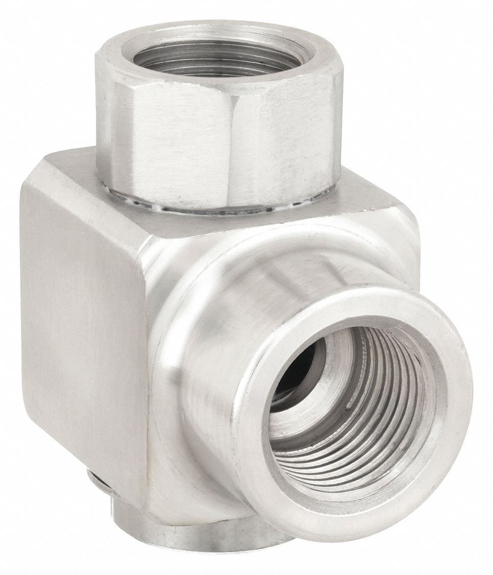 Swivel: 1/2 in FNPT, 1/2 in FNPT, For 2CUD4 Reel Series, 300 psi Max Op Pressure, Nitrile