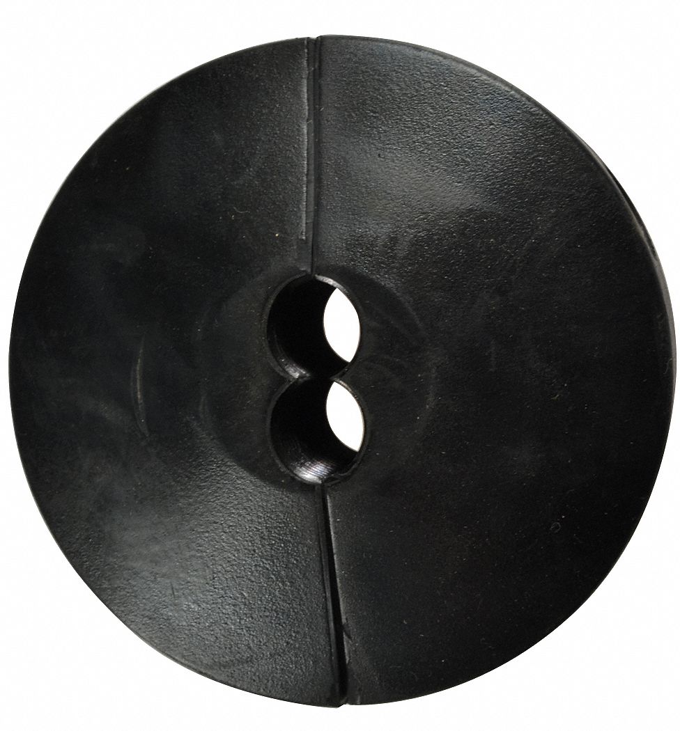 Bumper Stop 1/4 in Polypropylene/PVC