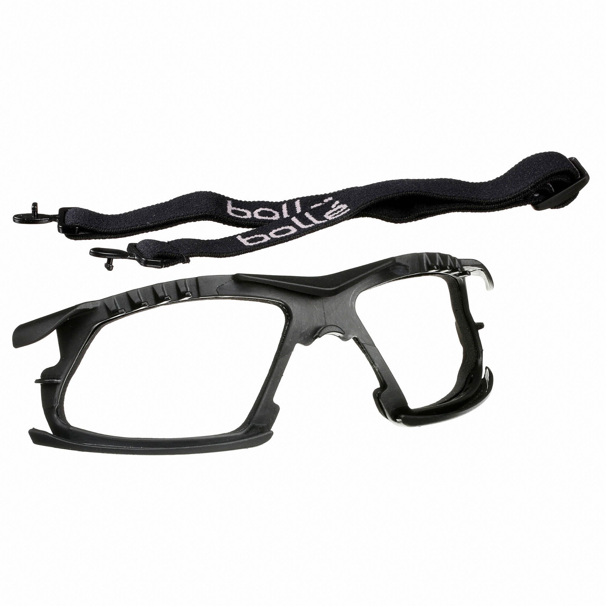 BOLLE SAFETY Foam Kit Rush+, Black 45NA4040293 Grainger