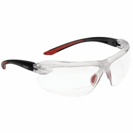 Bolle Safety Anti Fog Anti Scratch No Foam Lining Bifocal Safety Reading Glasses 45na45 3627