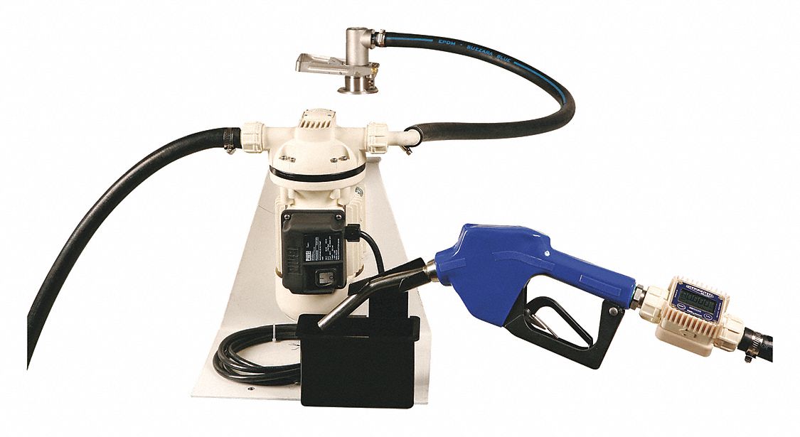 Electric Drum Pump 115VAC 8 gpm 1/10 HP