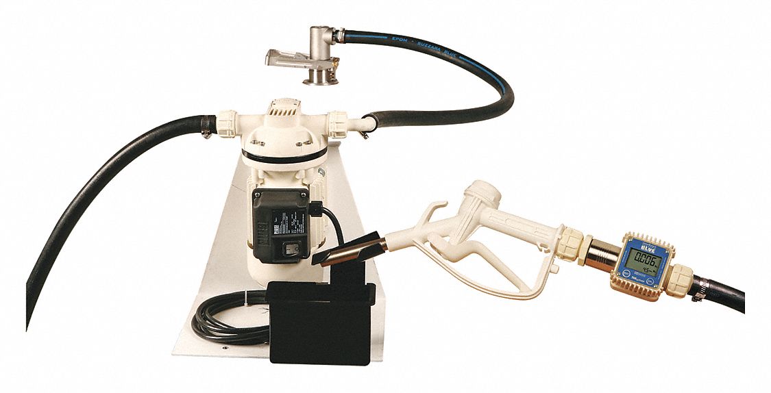 Electric Drum Pump 115VAC 8 gpm 1/10 HP