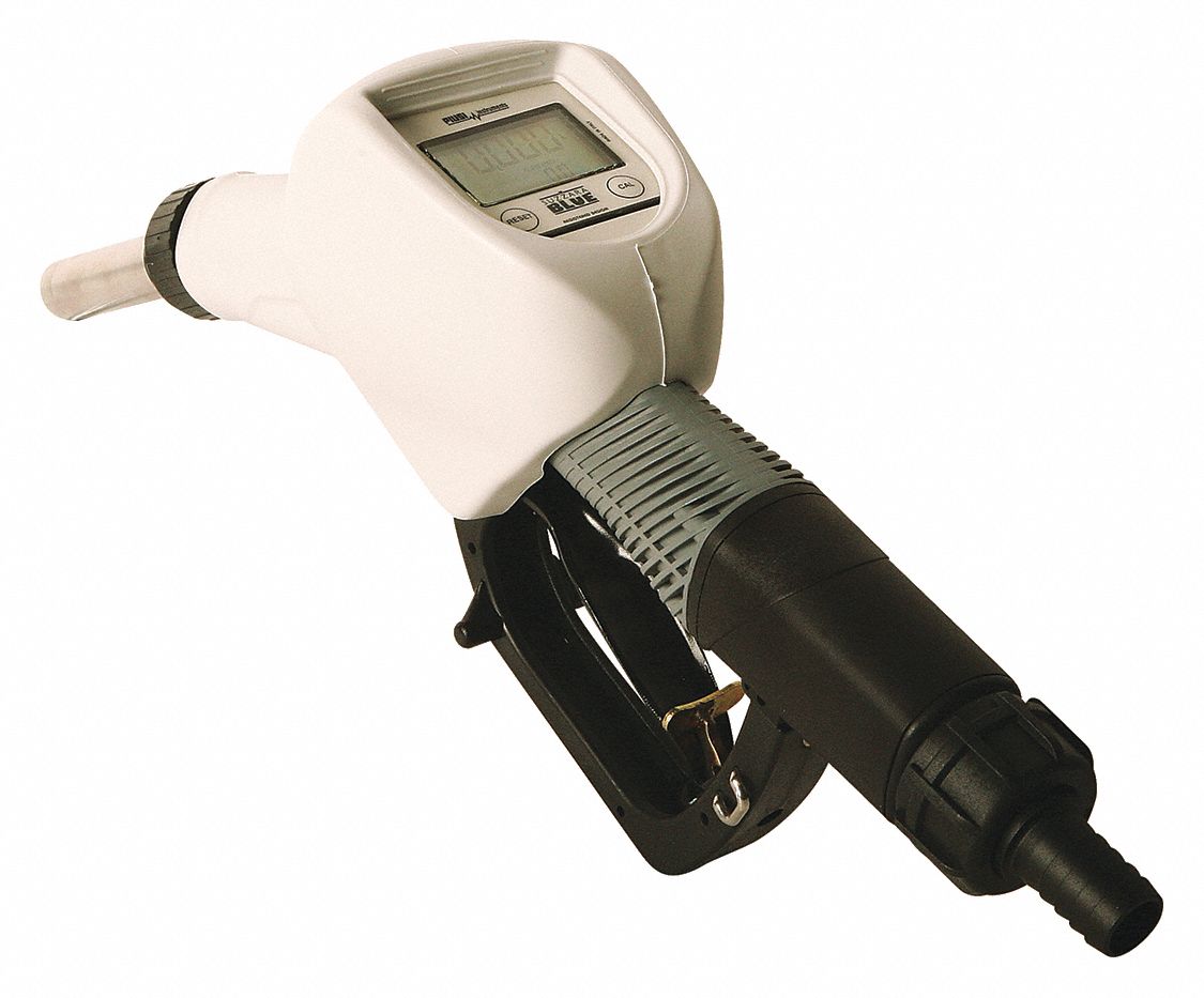 Drum Pump Nozzle: Non-Metered Auto Shutoff Nozzle, Auto, 3/4 in Hose Barb