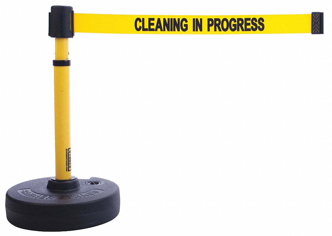 PLUS Barrier System, Cleaning in Progress