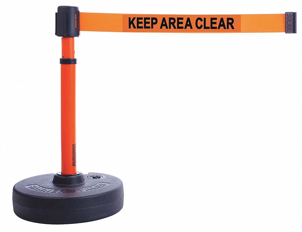 PLUS Barrier System, Keep Area Clear