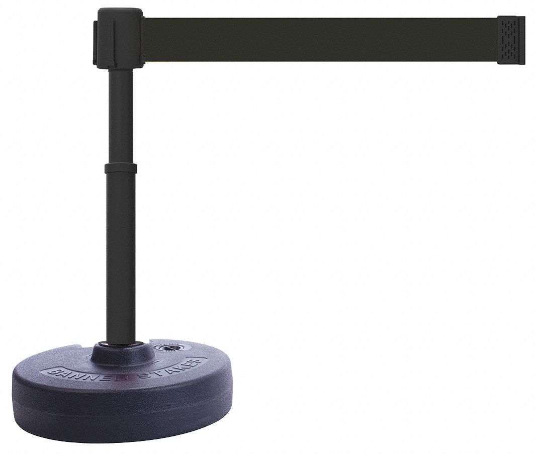 PLUS Barrier System, Black, 15 ft. L