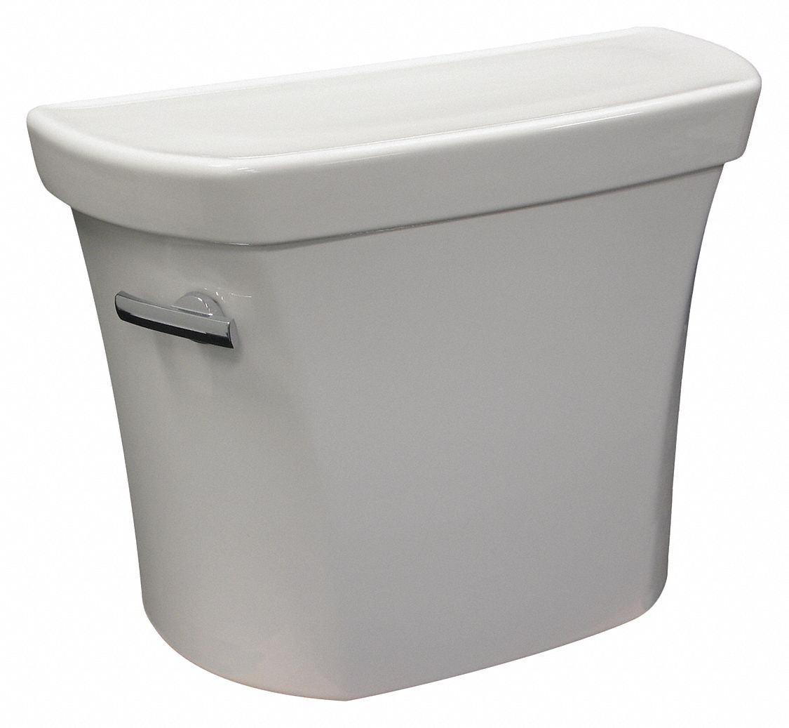 TOILET TANK: KOHLER WELLWORTH, 1.6 GPF, LEFT HAND TRIP LEVER, WHITES