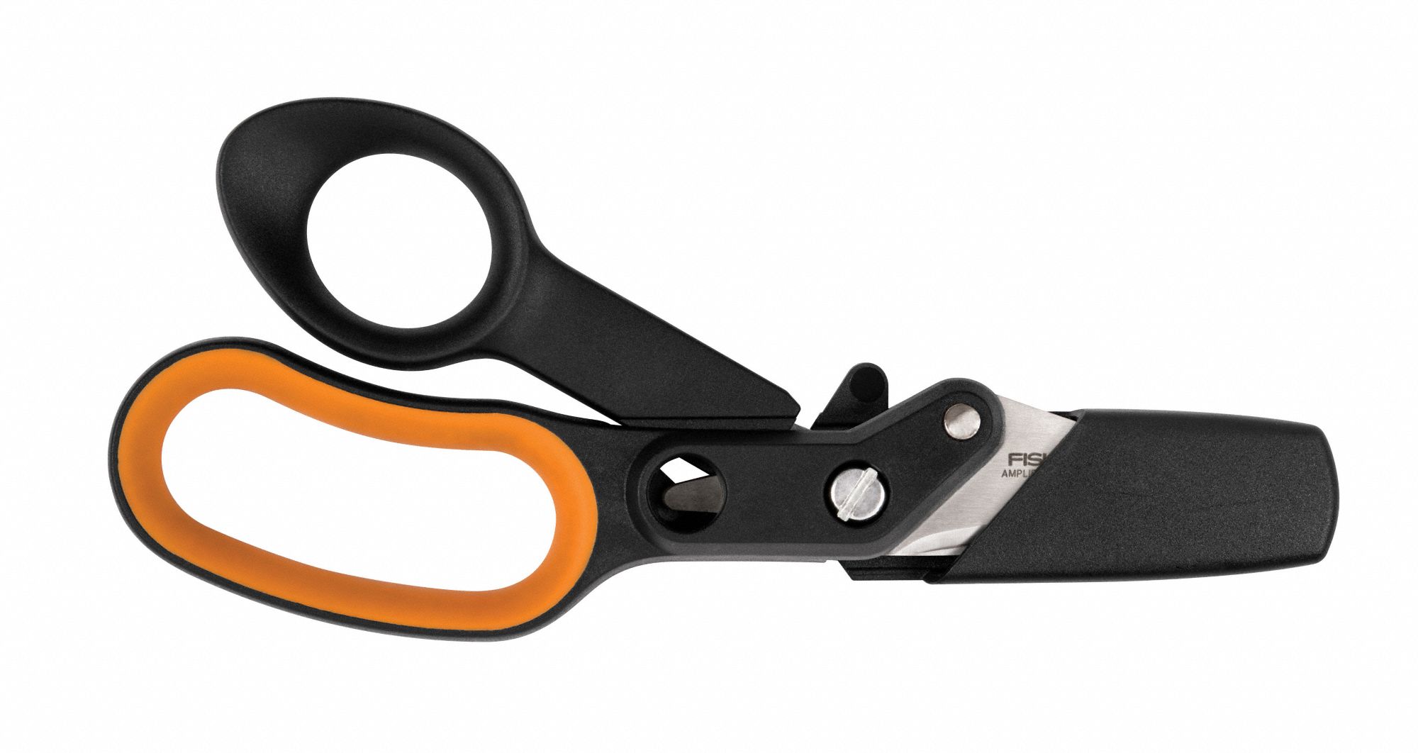 FISKARS Shears, Carpet and Heavy Fabric, Ergonomic, Right Hand