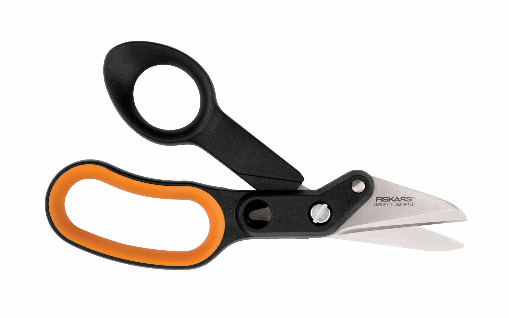 FISKARS Shears, Carpet and Heavy Fabric, Ergonomic, Right Hand ...