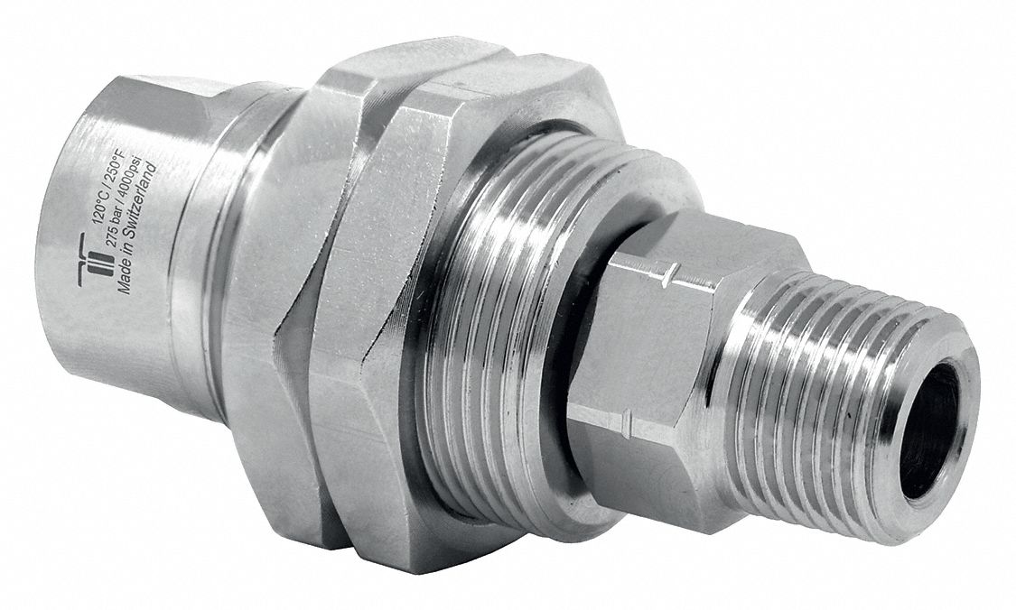 MOSMATIC, Straight, Nickel-Plated Brass, Rotary Union - 45NF30|33.153 ...