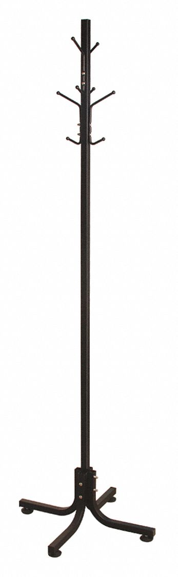 steel coat rack stand