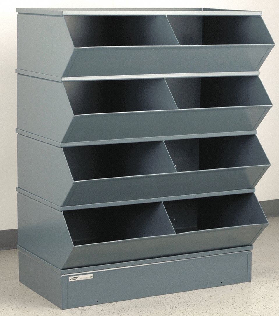 STACKBIN, 37 in x 24 in x 44 in, Std, Sectional Stacking Bin Unit