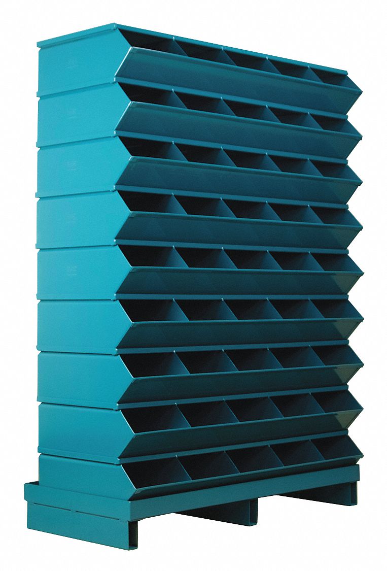 STACKBIN, 37 in x 3 1/8 in x 52 in, Pallet, Sectional Stacking Bin Unit