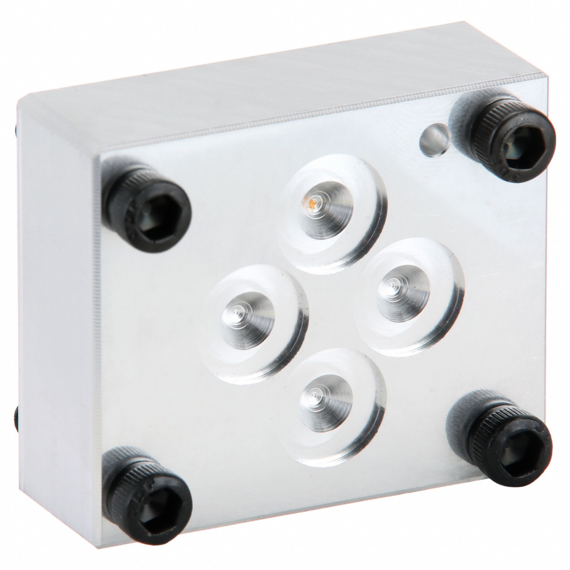 thumbnail image 2 of Fluidyne Aluminum Sub Plate RR SP6SN-1X/A-12 – Fits D03 Style Valves, #6 ORB Ports 2 of 5