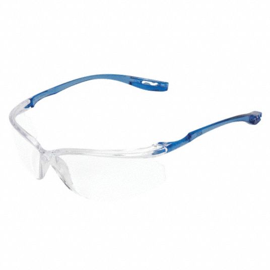 3m Safety Glasses Anti Fog Anti Scratch No Foam Lining Wraparound Frame Frameless Clear 0279