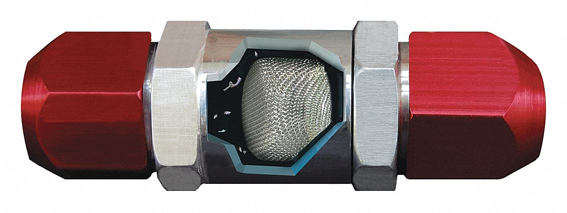 A/C High Side Filter 4 in O.D. Metric