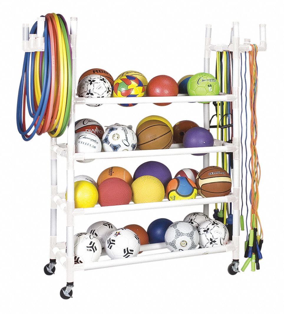 CHAMPION SPORTS 61 in x 19 in x 62 in Plastic Physical Ed Sports