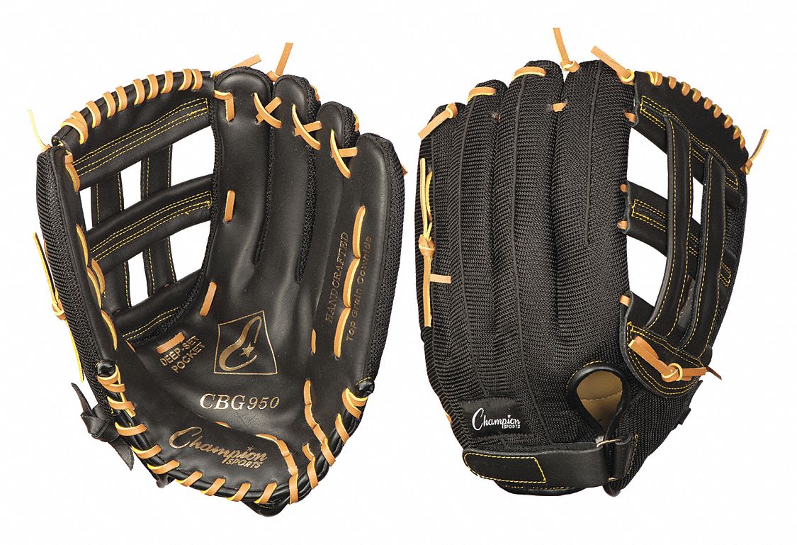 Champion Sports 13" Leather Fielder's Glove 13" Leather CBG950 CBG950