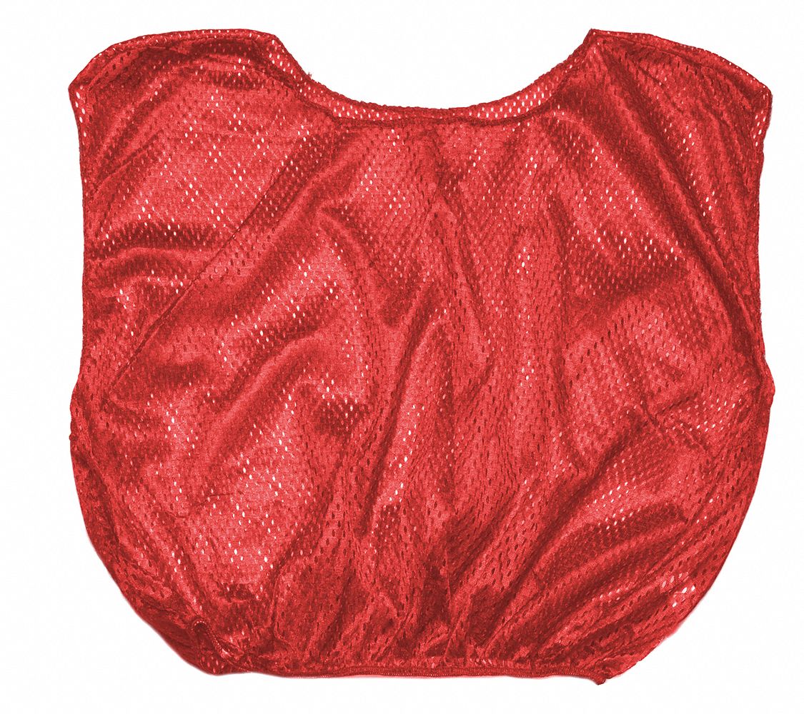 Scrimmage Vest: Universal, Polyester, Red