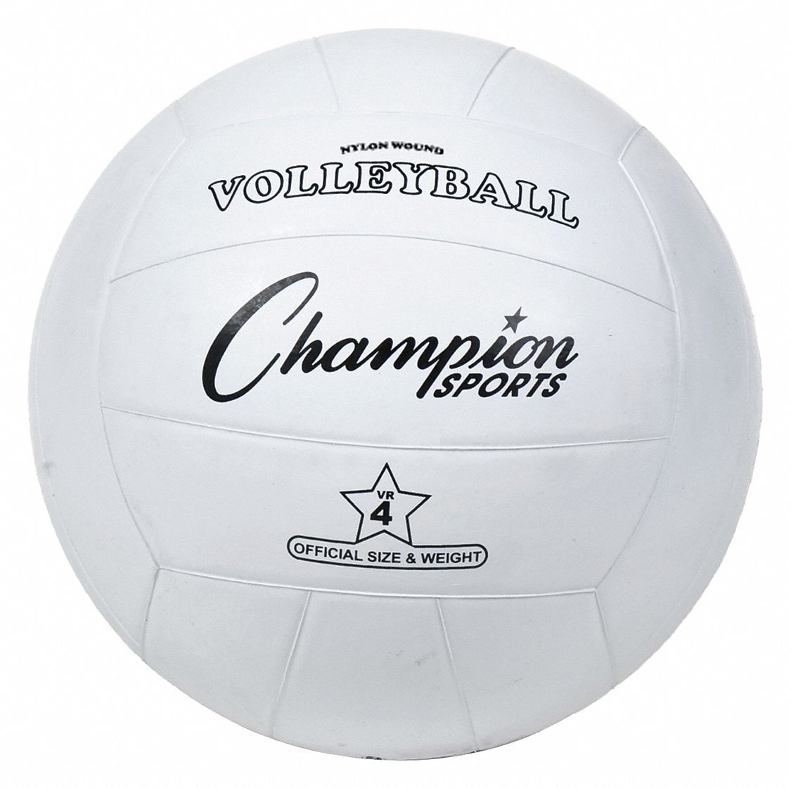 CHAMPION SPORTS, Indoor/Outdoor, Size 8.25, Volleyball 45NM18VR4