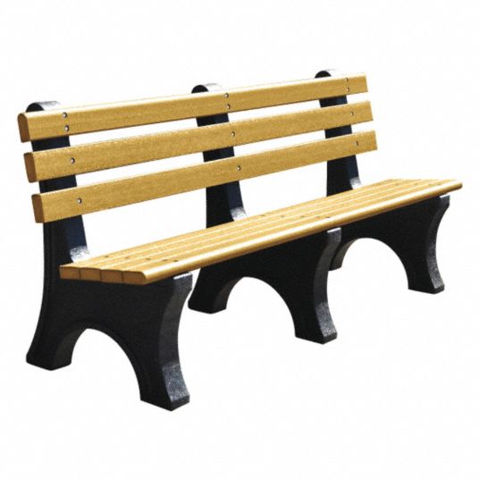 ULTRASITE, Wood, 3,000 lb Load Rating, Outdoor Bench - 45NP91|20-CDR6 ...