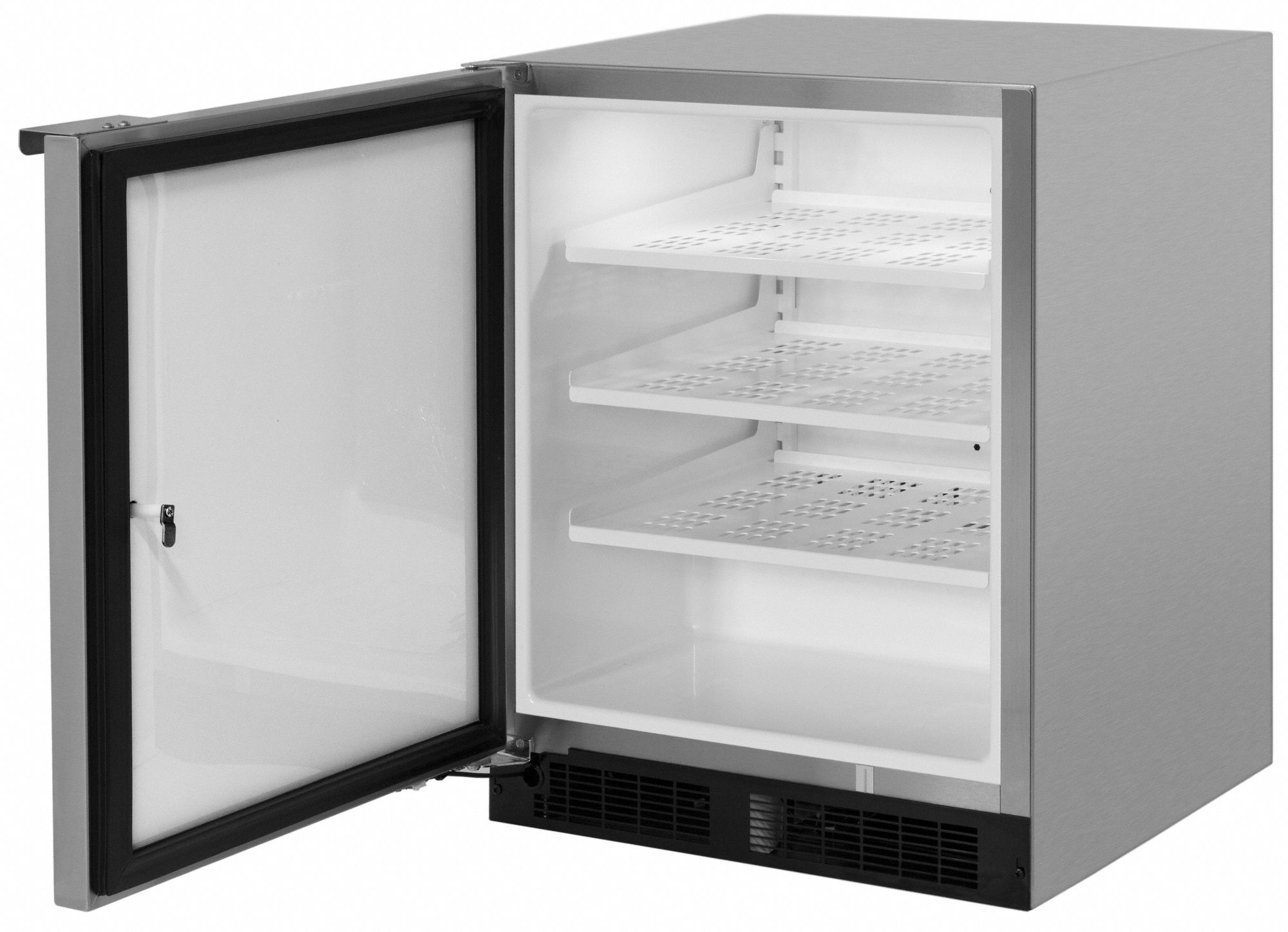 MARVEL SCIENTIFIC Refrigerator, Commercial, Stainless Steel, 23 7/8 in