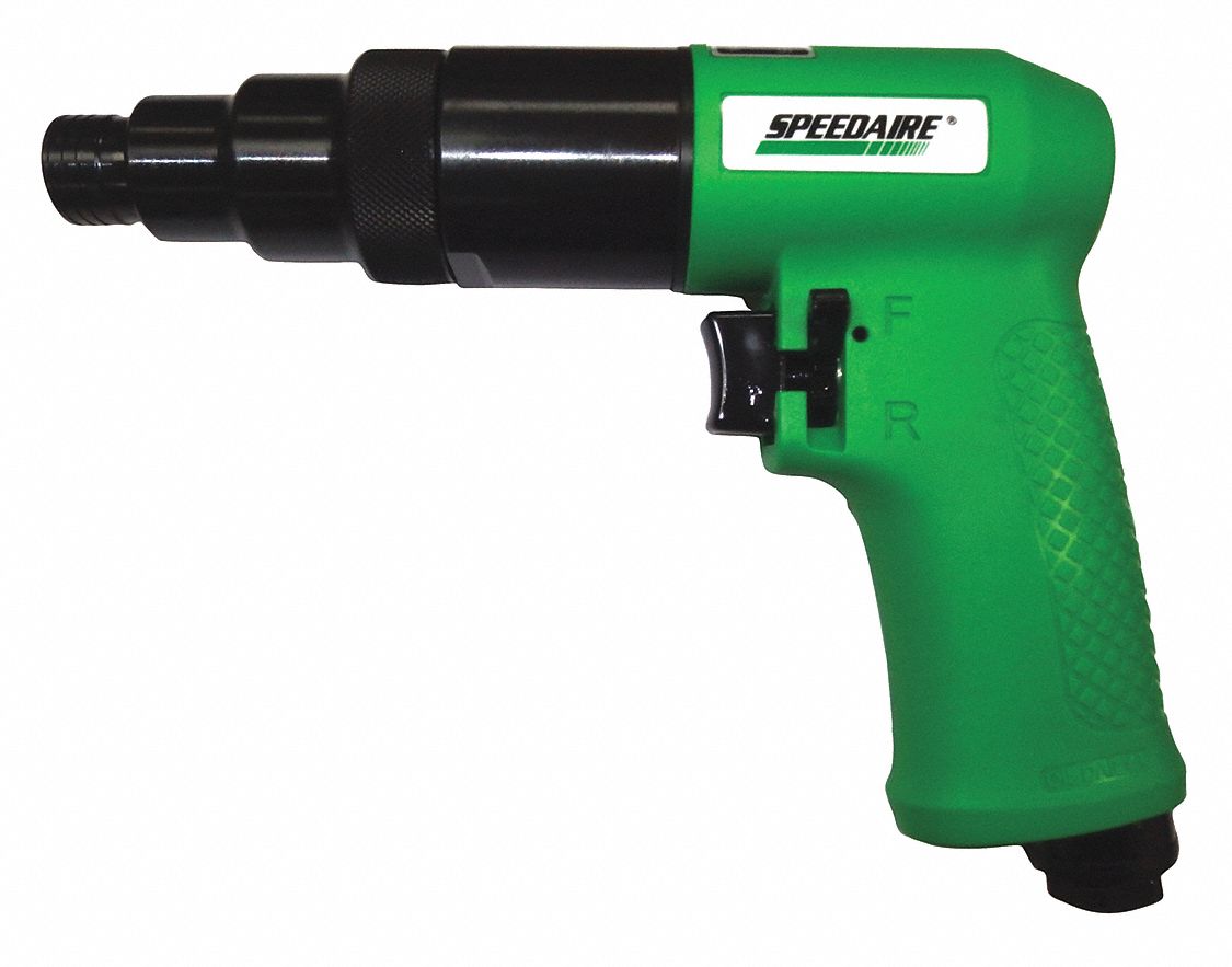 AIR SCREWDRIVER,7-3/8 IN. O LENGTH