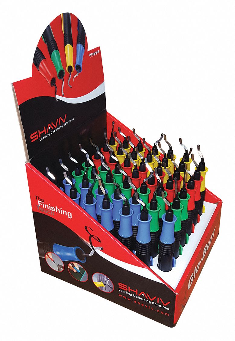 SHAVIV Deburring Tool Set, B Series 45NW8515429136 Grainger