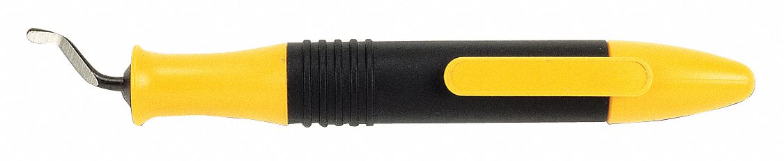 Deburring Tool: B10 Blade, Glo-Burr Handle, Yellow