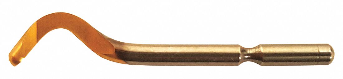 Deburring Replacement Blade: E300P, TiN-Coated High-Speed Steel