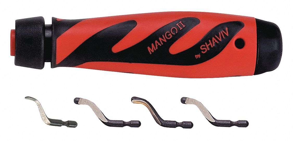 Deburring Tool Set: B10/B11/B20/B25 Blade, Mango IIB Handle