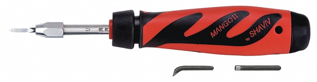 Deburring Tool Set: BUS1/BUS31/BUS4 Blade, Mango II Handle