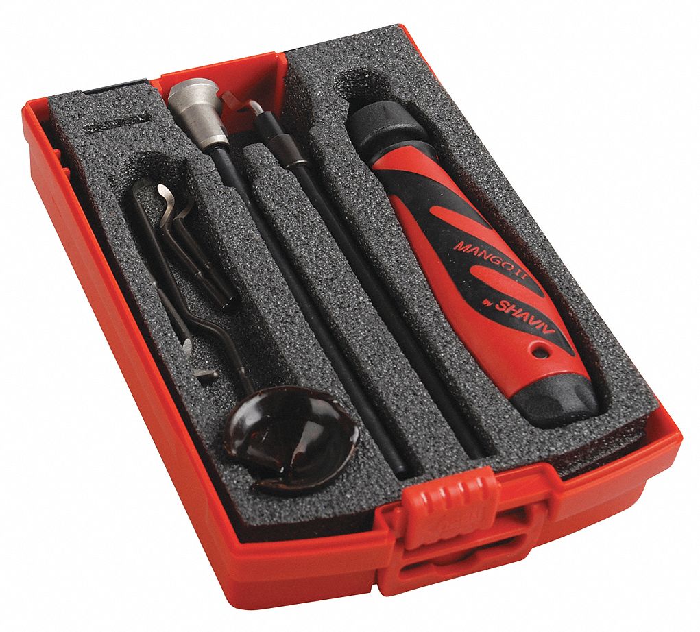 SHAVIV Deburring Tool Set, Plastic, Hi Speed Stl. - 45NY01|154-00033 ...