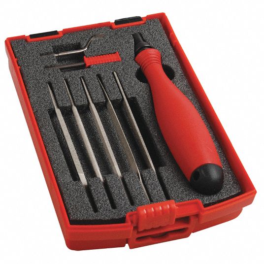 SHAVIV, E100S/E400 Blade, MB2020E Handle, Deburring Tool Set - 45NY03 ...