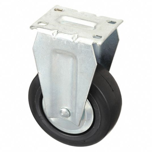 WESTWARD, 5 in Caster Dia, 2CZX2/2CZX4/2CZX9/2CZY1, Fixed TPR Caster ...