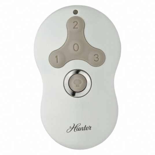 HUNTER Wireless Remote Control, For Use With Most Ceiling Fans, 4 13/16
