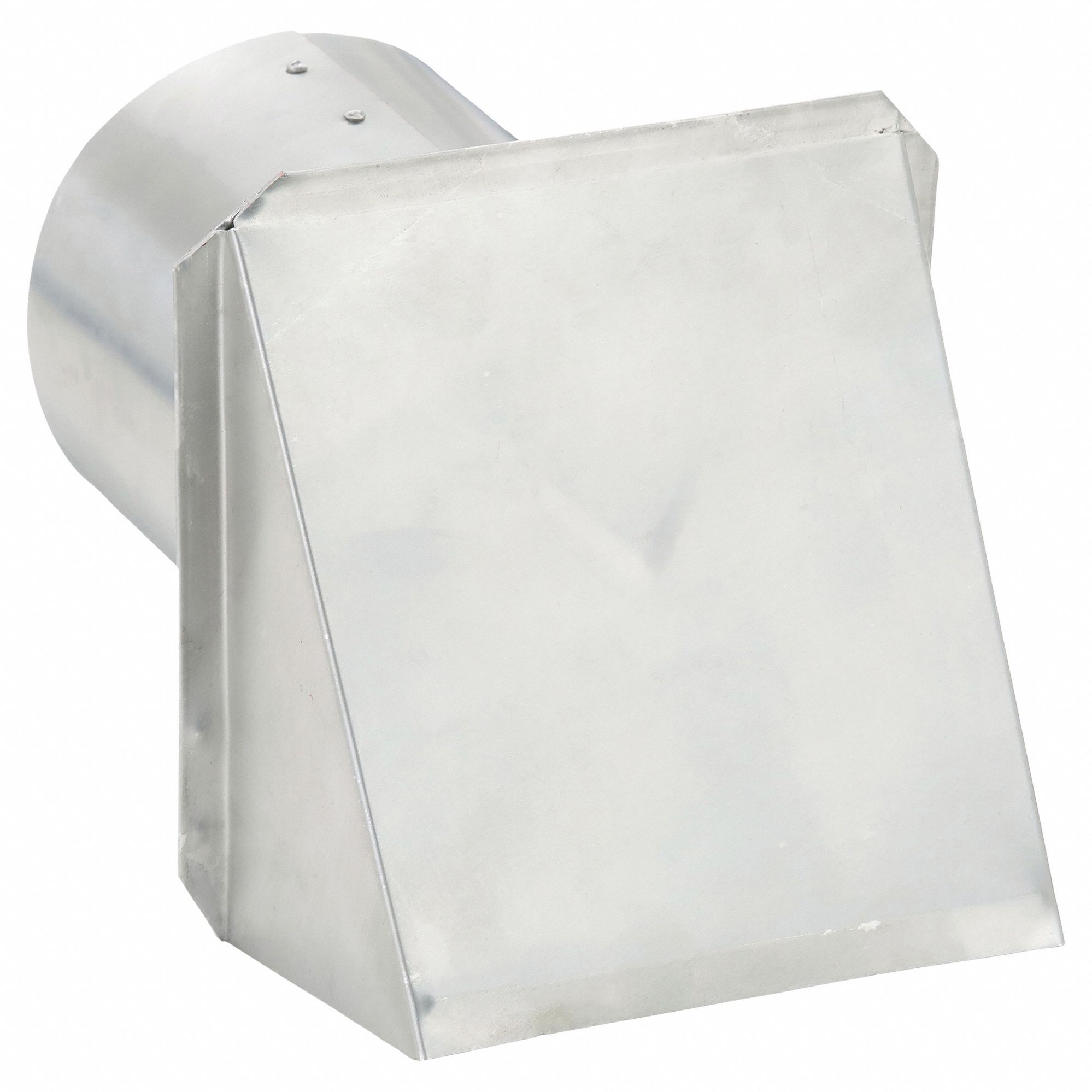 CAPUCHON DE MUR,ALUMINIUM ROND 3-4 PO