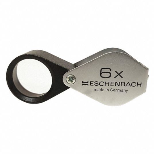 Eschenbach 1176-6 6X Folding Pocket Magnifier with Aplanatic Lens