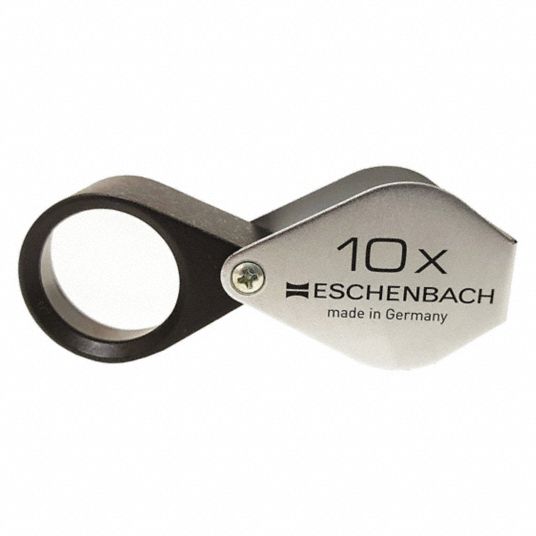 Eschenbach Magnifying glass 10X aplanatic folding magnifier