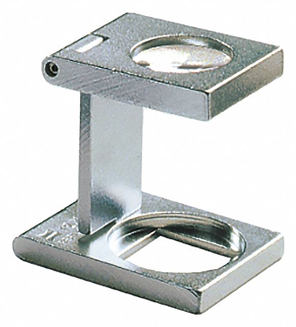 Linen Tester: 12X, 1 in Focal Distance, 12.45 mm Lens Dia, 40D Diopter